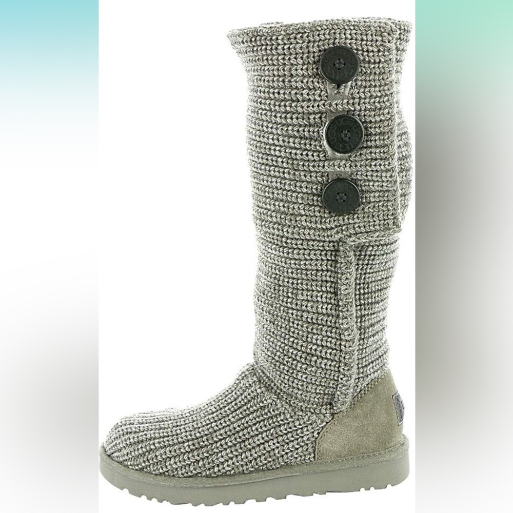 UGG Women's Classic Cardy Grey Size 8